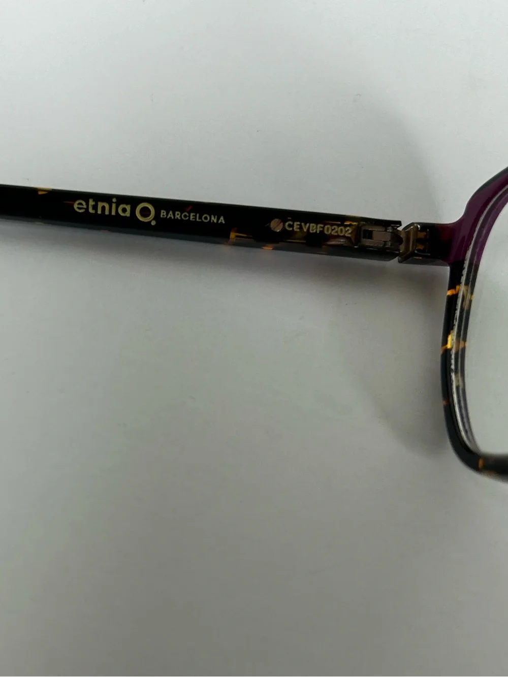 Etnia Barcelona NIAGARA - HVFU Havana  Purple Tortoise Eyeglasses FRAMES ONLY